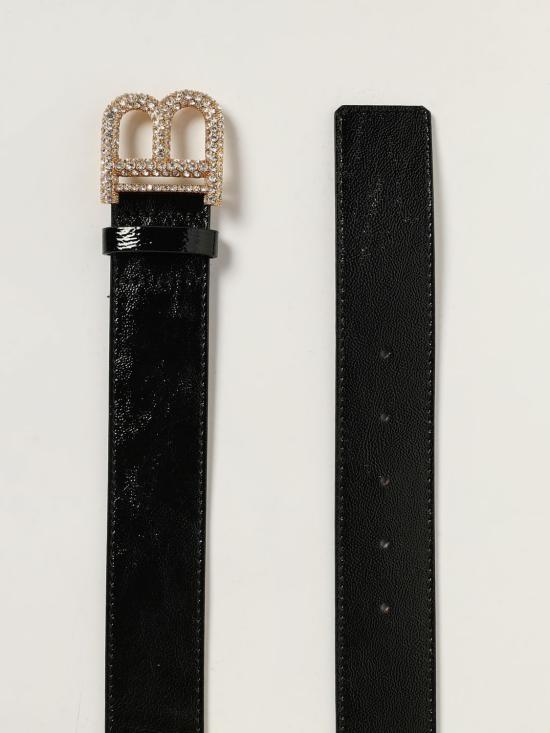 25FW [키즈] 발망 벨트 BX0B51Z3494 930OR Black - BALMAIN