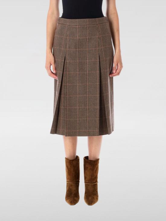 25FW 생로랑 미디 스커트 831068Y3J45 9217 Beige