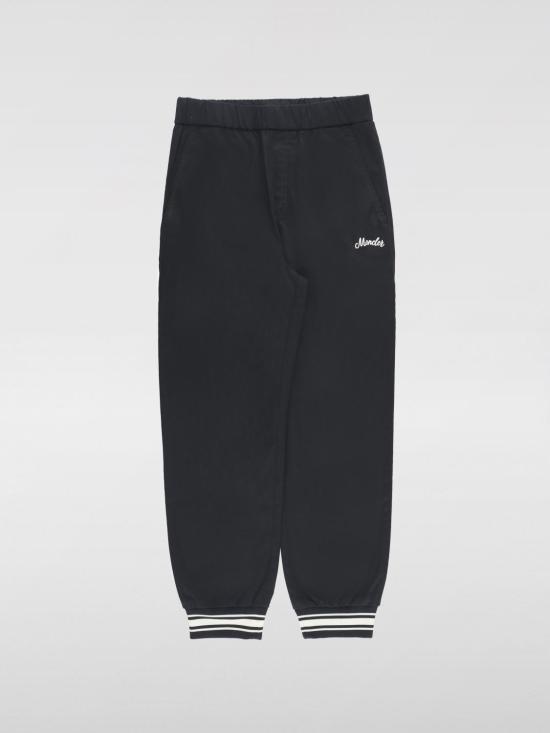 25SS [키즈] 몽클레어 트레이닝/조거 팬츠 2A00001597G4 999 Black