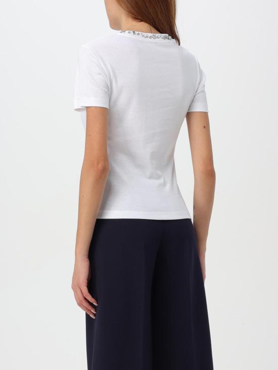  리비아나 콘티 반팔 티셔츠 L4WW63 A01 0 White - LIVIANA CONTI