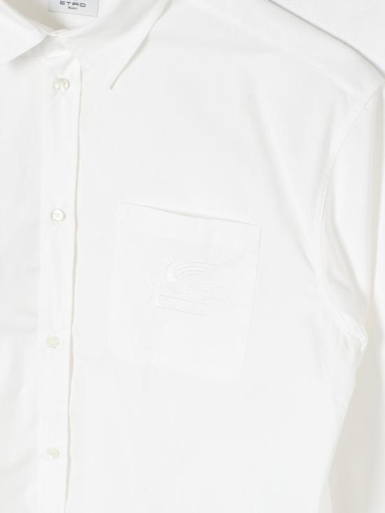 25FW [키즈] 에트로 셔츠 GU5P25P0013 101 White - ETRO