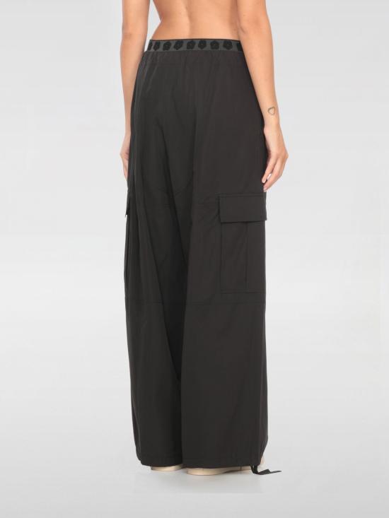 25FW 겐조 스트레이트 팬츠 FF52PA1049FI 99 Black - KENZO