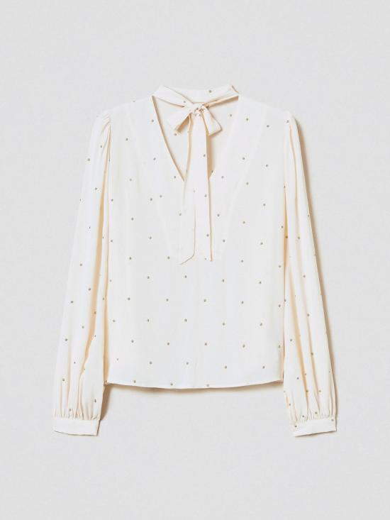 25FW 트윈셋 블라우스 252TP2032 07222 Yellow Cream - TWINSET