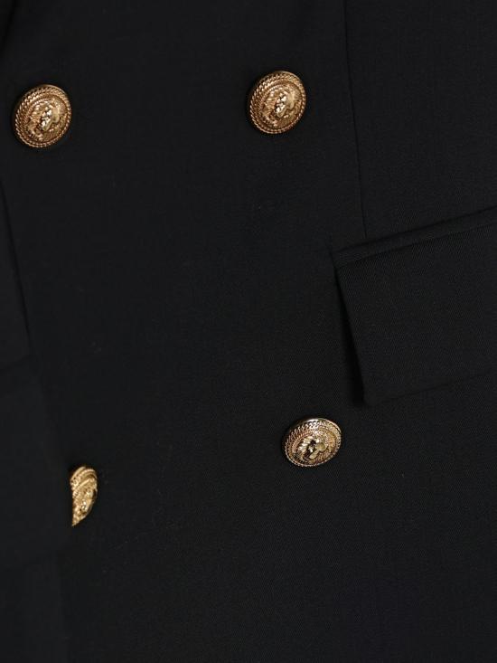 25FW [키즈] 발망 캐주얼 자켓 BX2P14I0196 930OR Black - BALMAIN