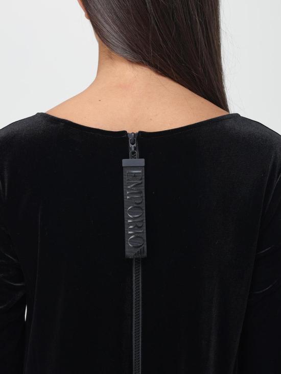  엠포리오 아르마니 롱 원피스 6R2A6B2JVZZ 0999 Black - EMPORIO ARMANI