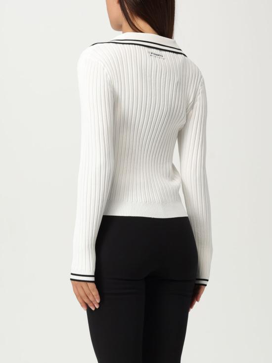 25FW 핑코 긴팔 티셔츠 105418A2PS Z10 White - PINKO