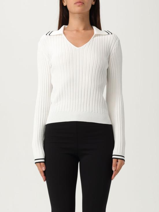 25FW 핑코 긴팔 티셔츠 105418A2PS Z10 White