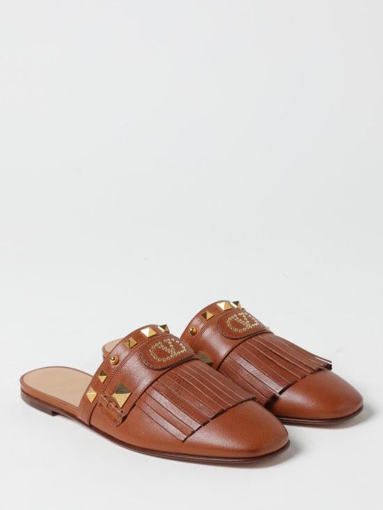 25SS 발렌티노 가라바니 뮬/슬리퍼 6W2S0LP4ZQF N58 Tobacco - VALENTINO GARAVANI