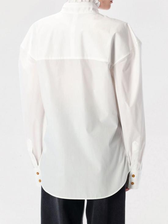 25FW 비비안웨스트우드 블라우스 3501001YW009Q A401 White - VIVIENNE WESTWOOD