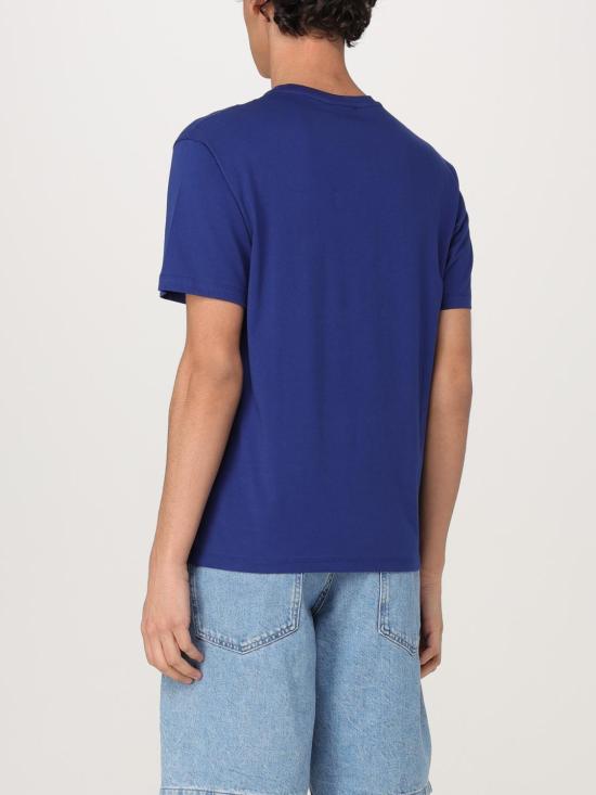 25FW 세이브더덕 반팔 티셔츠 DT1194MBESY20 90025 Blue 1 - SAVE THE DUCK