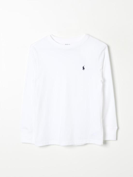 25FW [키즈] 폴로 랄프로렌 티셔츠 323843804 004 White