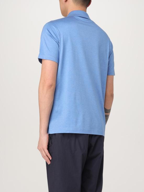 25SS 폴앤샤크 폴로 티셔츠 25411239 337 Gnawed Blue - PAUL & SHARK