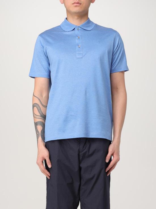 25SS 폴앤샤크 폴로 티셔츠 25411239 337 Gnawed Blue