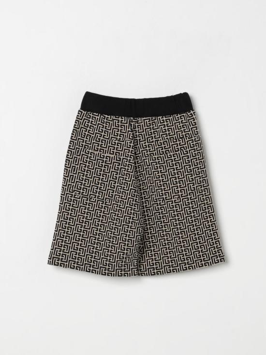 25FW [키즈] 발망 쇼츠/버뮤다 BW6R29Z2411 106NE Cream - BALMAIN