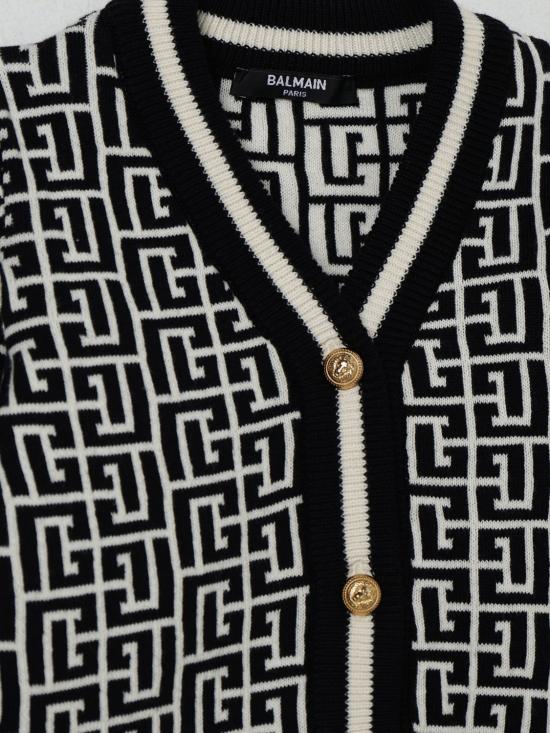 25FW [키즈] 발망 풀오버 BX9510Z2312 104NE Ivory - BALMAIN