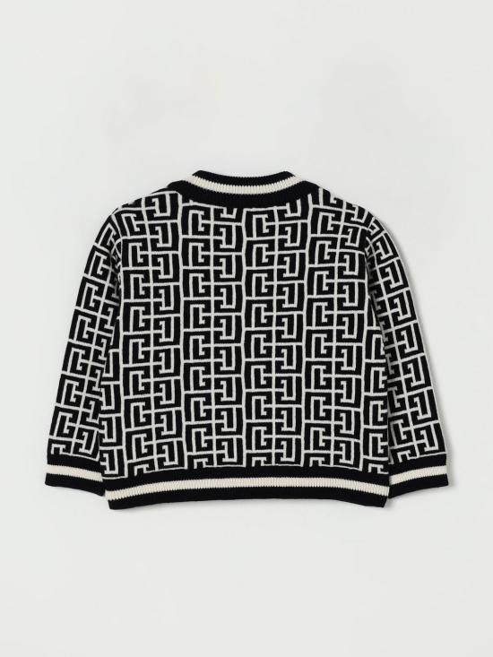 25FW [키즈] 발망 풀오버 BX9510Z2312 104NE Ivory - BALMAIN