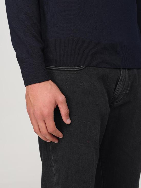 25SS 엠포리오 아르마니 스웨터 8N1M421M67Z 0922 Blue - EMPORIO ARMANI