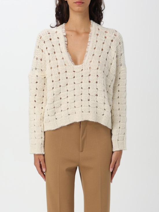  리비아나 콘티 스웨터 L4W307 A08 1 Yellow Cream