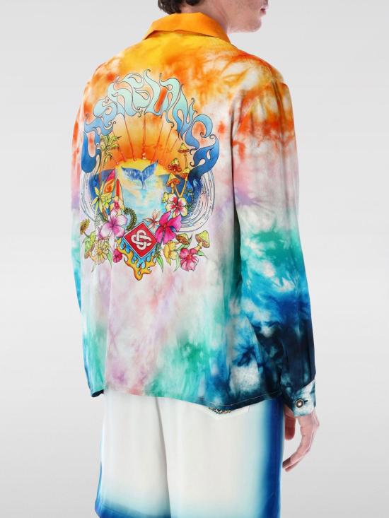 25SS 카사블랑카 긴팔 셔츠 UMS25SH006 03 Fa02 - CASABLANCA