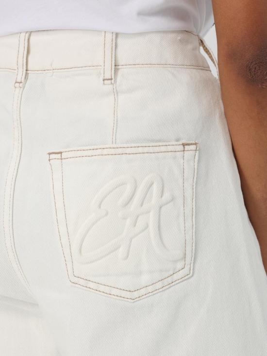 25SS 엠포리오 아르마니 데님 팬츠 EW000019AF12426 U0006 White - EMPORIO ARMANI