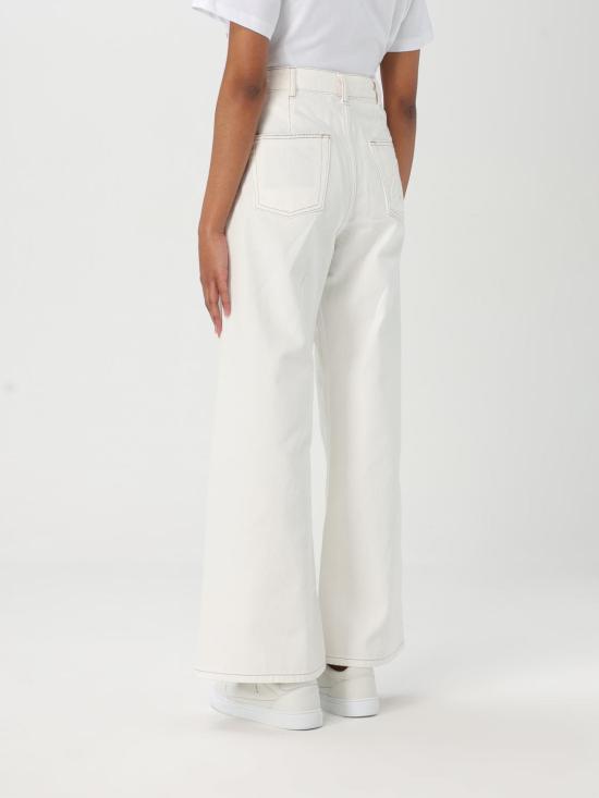 25SS 엠포리오 아르마니 데님 팬츠 EW000019AF12426 U0006 White - EMPORIO ARMANI