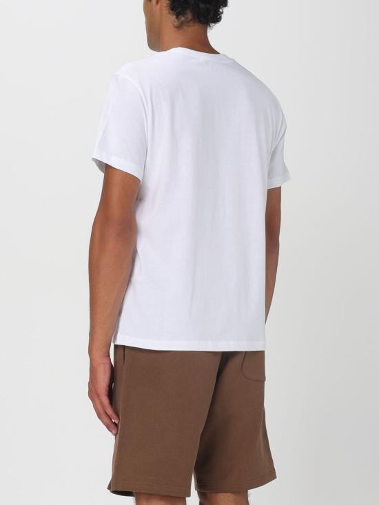 25FW 아미 반팔 티셔츠 HTS346724 100 White - AMI