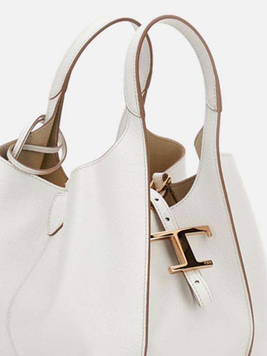 25FW 토즈 T 타임리스 미니 토트백 XBWTSBA9100Q8E B015 White - TODS