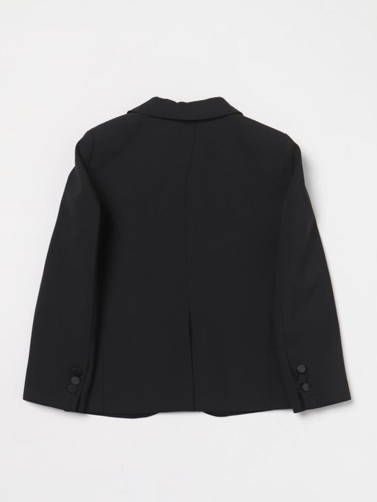 25FW [키즈] 디스퀘어드2 캐주얼 자켓 DQ2265D0A8A DQ900 Black - DSQUARED2