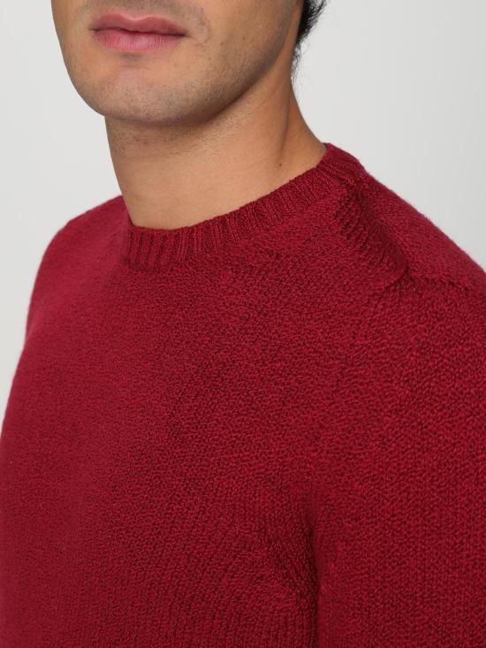 25SS 드루모어 스웨터 D5C103SS 389 Burgundy - DRUMOHR