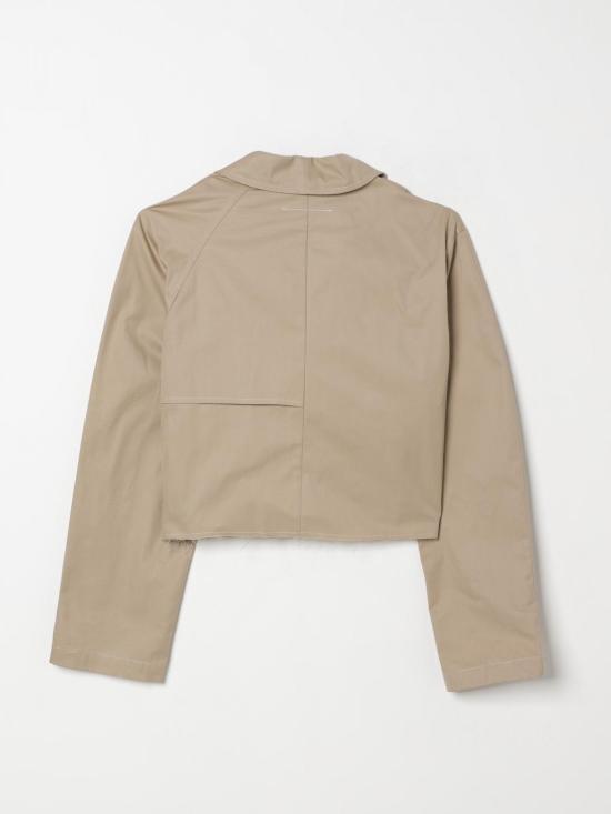 25SS [키즈] MM6 메종마르지엘라 캐주얼 자켓 M60729MM05D M6709 Mud - MM6 MAISON MARGIELA