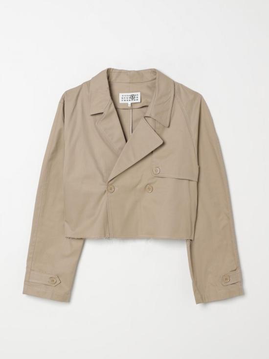 25SS [키즈] MM6 메종마르지엘라 캐주얼 자켓 M60729MM05D M6709 Mud