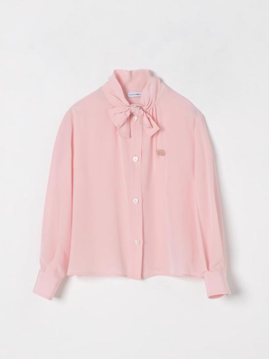 25FW [키즈] 돌체앤가바나 셔츠 L56S30FU1A8 F0320 Pink
