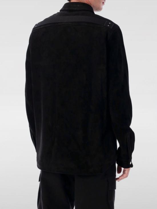 25FW 릭 오웬스 자켓 RU02E1744LCS 09 Black - RICK OWENS