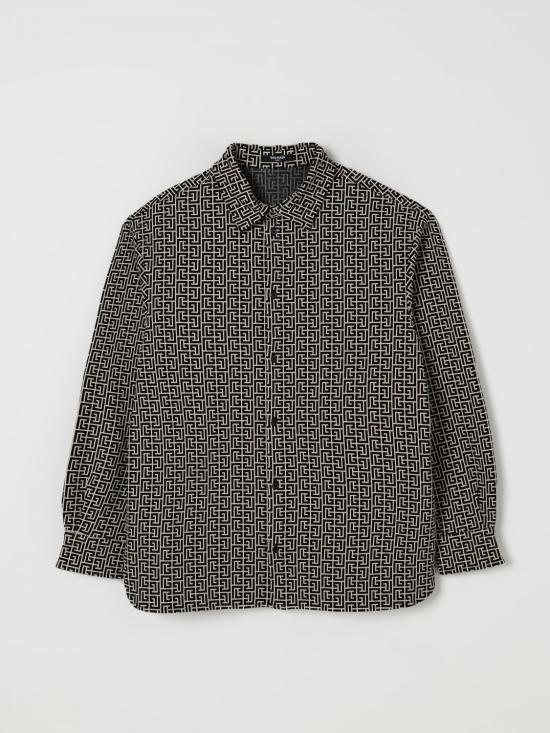 25FW [키즈] 발망 셔츠 BX5P10Z2411 106NE Multicolor