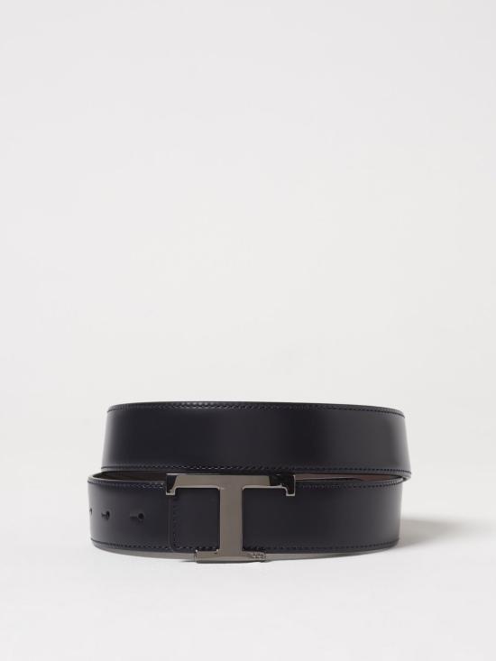 25FW 토즈 가죽 벨트 XCMCQR55100HDL 01L7 Blue