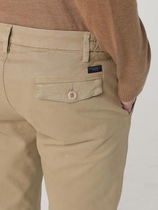  페이 스트레이트 팬츠 NTM8649190TQGG C802 Beige - FAY