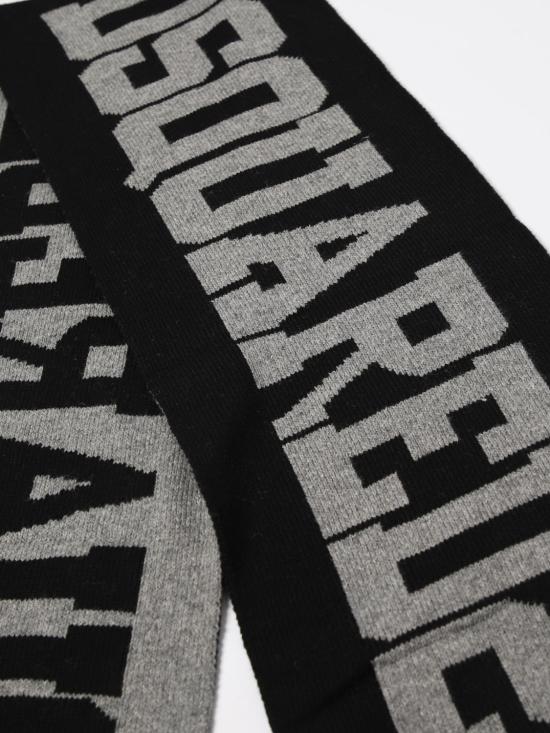 25FW [키즈] 디스퀘어드2 스카프 DQ2487D0A9R DQ900 Black - DSQUARED2