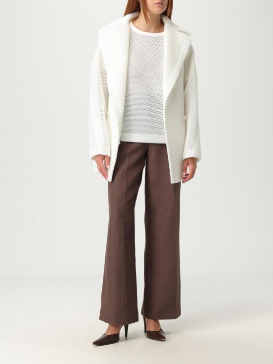 25FW 막스마라 반팔 티셔츠 2521946051600 001 White - MAX MARA