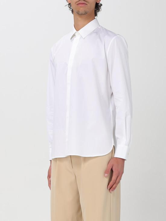 25FW 생로랑 코튼 포플린 셔츠 564269Y271W 9000 White - SAINT LAURENT