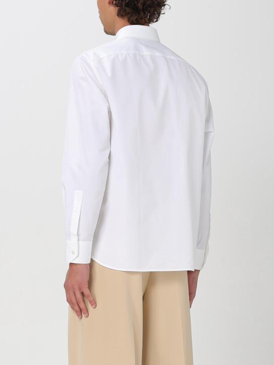 25FW 생로랑 코튼 포플린 셔츠 564269Y271W 9000 White - SAINT LAURENT