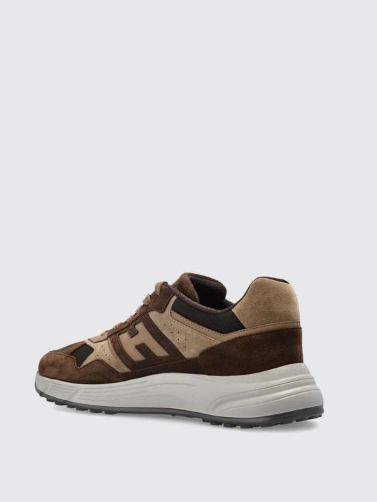 25FW 호간 하이퍼라이트 스니커즈 HXM5630FK70UOB 0MAB Brown - HOGAN