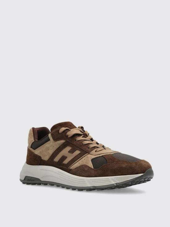 25FW 호간 하이퍼라이트 스니커즈 HXM5630FK70UOB 0MAB Brown - HOGAN