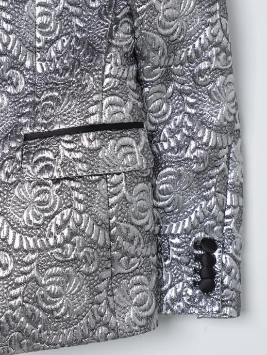 25FW [키즈] 돌체앤가바나 캐주얼 자켓 L41J73FJMZ3 S0998 Silver - DOLCE & GABBANA