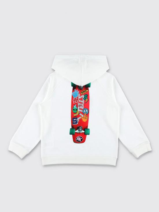 25SS [키즈] 스텔라 맥카트니 풀오버 TW4R00Z0499 101 White - STELLA MCCARTNEY