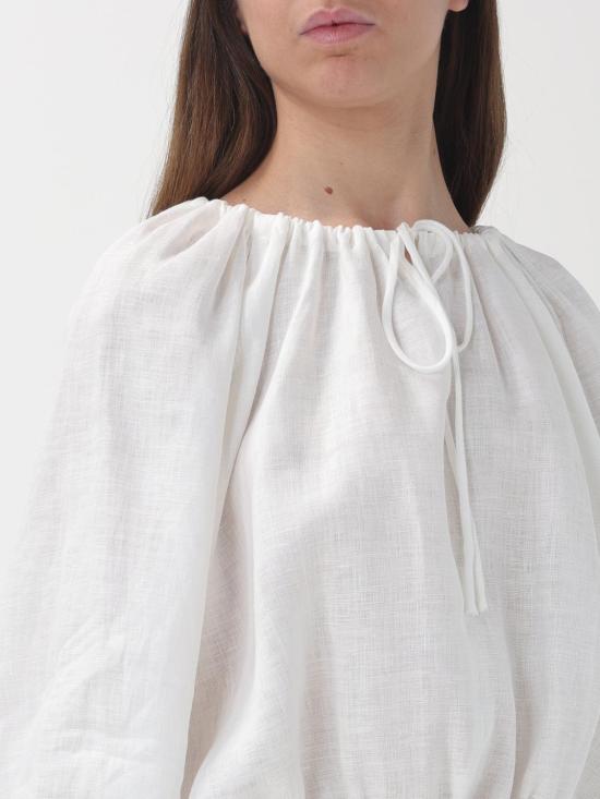  리비아나 콘티 블라우스 L4SL04 A01 0 White - LIVIANA CONTI