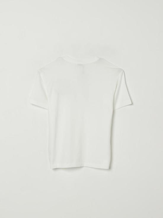 25FW [키즈] 돌체앤가바나 티셔츠 L4JTHVG7PGK W0111 White - DOLCE & GABBANA