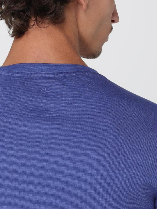 25FW 폴앤샤크 반팔 티셔츠 25411026 020 Blue 1 - PAUL & SHARK