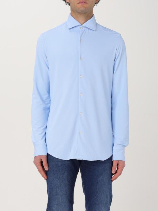 25SS 폴앤샤크 긴팔 셔츠 25413148CF G33 Gnawed Blue