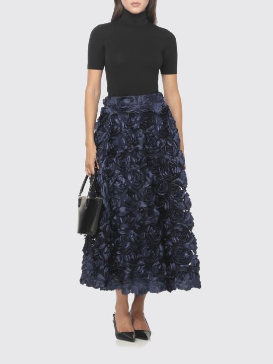 25FW 로테이트 롱 스커트 115025 1725 Blue - ROTATE