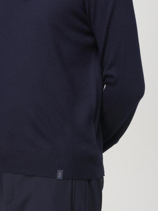 25FW 페이 스웨터 NMMC1492430CQT U807 Navy - FAY
